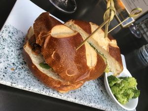 Buffalo oyster mushroom  at Cadence in New York City