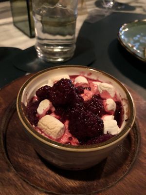 Roasted Purple Yams at Cadence in New York City