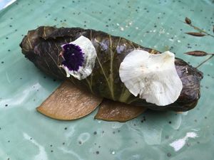 Stuffed collards at Cadence in New York City