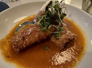 Southern fried lasagna   at Cadence in New York City