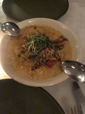 Smoked grits  at Cadence in New York City