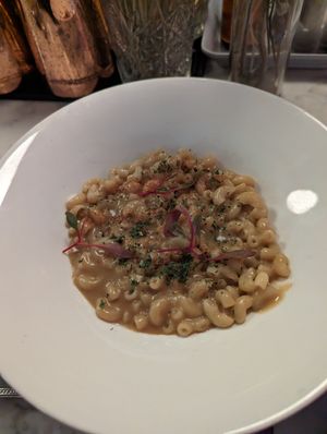 Jerk Mac and cheese at Cadence in New York City