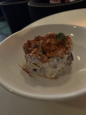 Potato salad  at Cadence in New York City