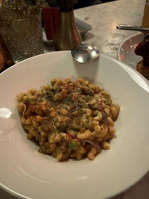 Jerk mac and cheese  at Cadence in New York City