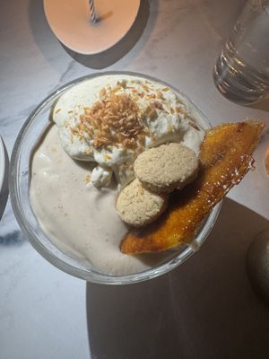 Banana pudding  at Cadence in New York City