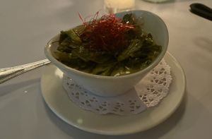 Collard greens  at Cadence in New York City