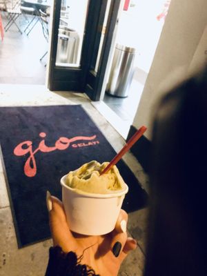 Pistachio ice cream😄  at GIO Gelati in San Francisco