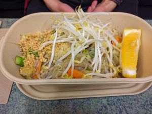 Pad thai at Basil Thai Kitchen in Hamilton