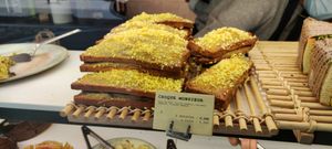 "Croque monsieur" at Land & Monkeys - Pernety in Paris