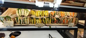 Sandwich rainbow at Land & Monkeys - Pernety in Paris