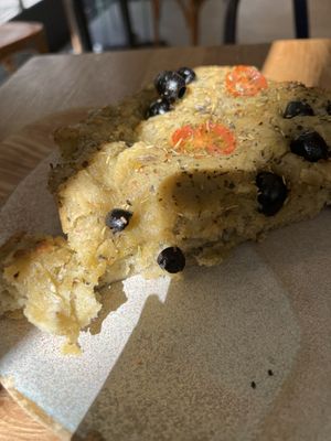 AMAZING FOCACCIA! Must try  at Land & Monkeys - Pernety in Paris