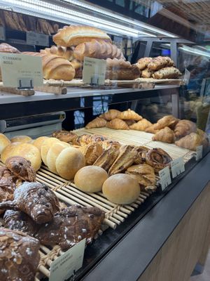 Croissants are unsurprisingly very very good  at Land & Monkeys - Pernety in Paris