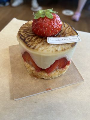 Fraisier  at Land & Monkeys - Pernety in Paris
