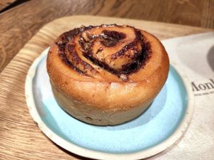 Praliné roll at Land & Monkeys - Pernety in Paris