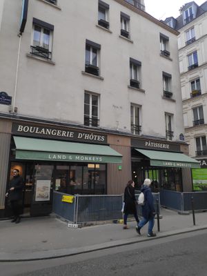 From outside at Land & Monkeys - Pernety in Paris