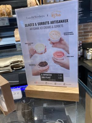 New ice creams for the summer! at Land & Monkeys - Pernety in Paris