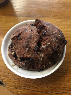 Moon bread (gluten free) ♥️🌱🌙 at Land & Monkeys - Pernety in Paris