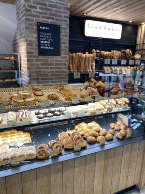 Baked goods  at Land & Monkeys - Pernety in Paris