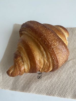 Croissant  at Land & Monkeys - Pernety in Paris
