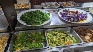  at Shou-Yu Vegetarian Buffet in Kaohsiung