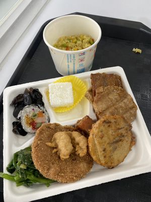   at Shou-Yu Vegetarian Buffet in Kaohsiung