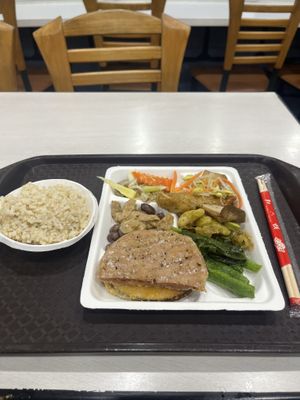 $110 worth!  at Shou-Yu Vegetarian Buffet in Kaohsiung