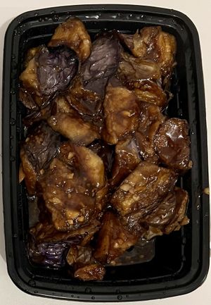 Eggplantt  at Vegetarian Palate in Brooklyn