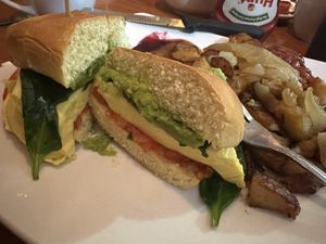 Yo Egg Vegan Sandwich   at Berry Fresh Cafe in Stuart