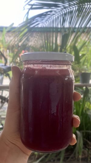 rainbow juice, c5000 at Juice For Life in Puerto Viejo De Talamanca