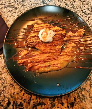 Snickerdoodle blondie #Veganuary at PiANTA in Providence