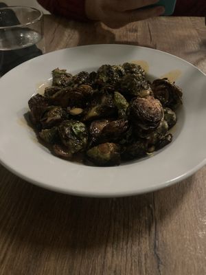 Brussels sprouts  at PiANTA in Providence