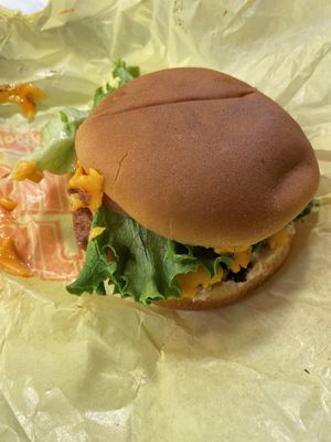 Burger w/ Impossible Patty  at Earth Burger - Stone Ridge Market in San Antonio