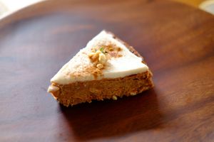 Vegan Carrot Cake at Cafe 36 [Michiru] in Hirosaki