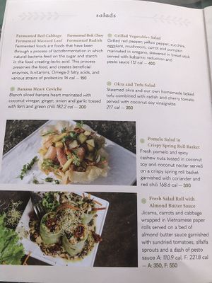 A la Carte menu  at Alive! Cuisine in Lipa City