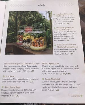 A la Carte menu  at Alive! Cuisine in Lipa City