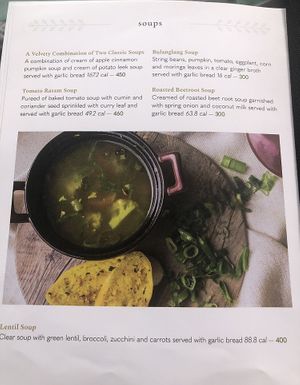 A la Carte menu  at Alive! Cuisine in Lipa City