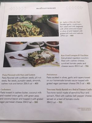 A la Carte menu  at Alive! Cuisine in Lipa City