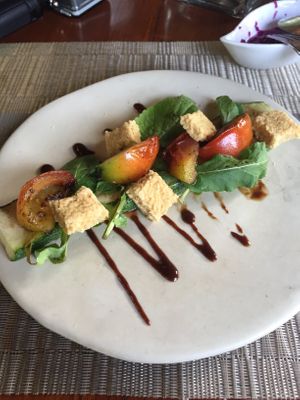 Vegan cheese  at Alive! Cuisine in Lipa City