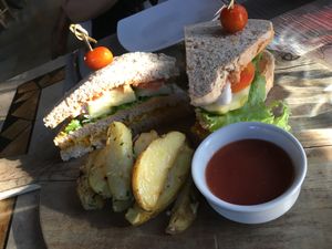 Clubhouse Sandwich  at Alive! Cuisine in Lipa City