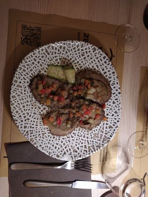 Vegan at Zenzero in Bologna