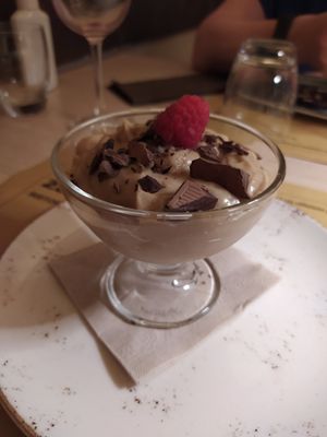 Vegan budino! Yummy!!! at Zenzero in Bologna