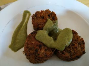 Salty muffins at Zenzero in Bologna