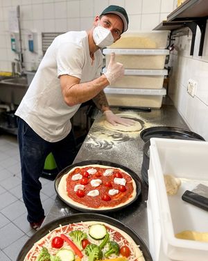 behind the scenes at Pizza Riotz in Muenster