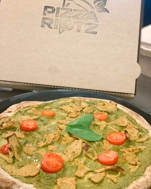 FRESH WITH VEGAN KEBAP at Pizza Riotz in Muenster