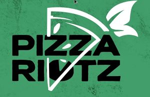 Logo at Pizza Riotz in Muenster