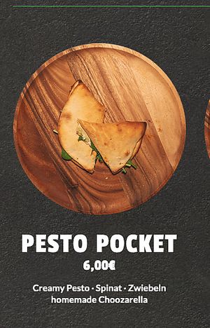 menu at Pizza Riotz in Muenster