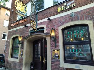 Building at Pizza Riotz in Muenster