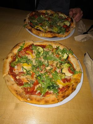 Gemüse Pizza at Pizza Riotz in Muenster