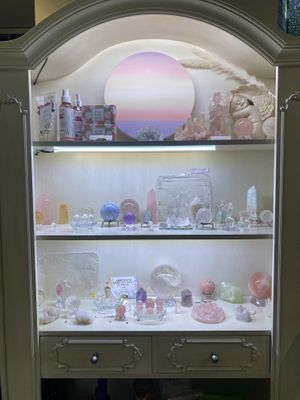 More crystals   at Rainbow Bird Rendezvous in Tokyo