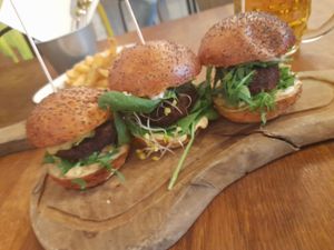 Veggie Sliders at Submarine Burger - Original in Zagreb